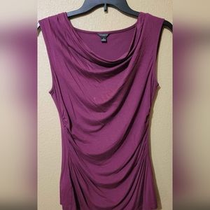 Women's xs Ann Taylor plunge blouse